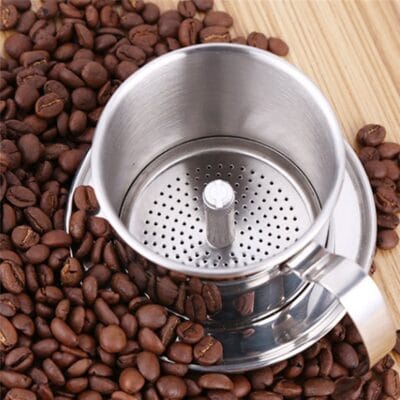 Stainless Steel Coffee Filter Set Reusable - Image 6