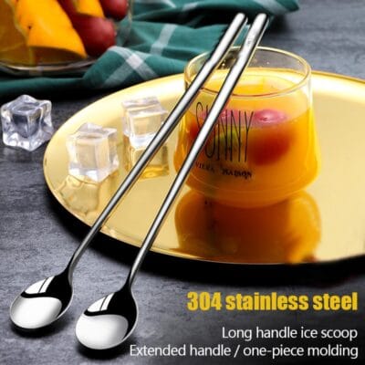 Stainless Steel Dinnerware Spoon for Coffee - Image 5