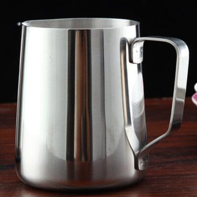 Silver Metal Milk Jug Coffee Making Tools - Image 5