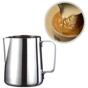 Silver Metal Milk Jug Coffee Making Tools
