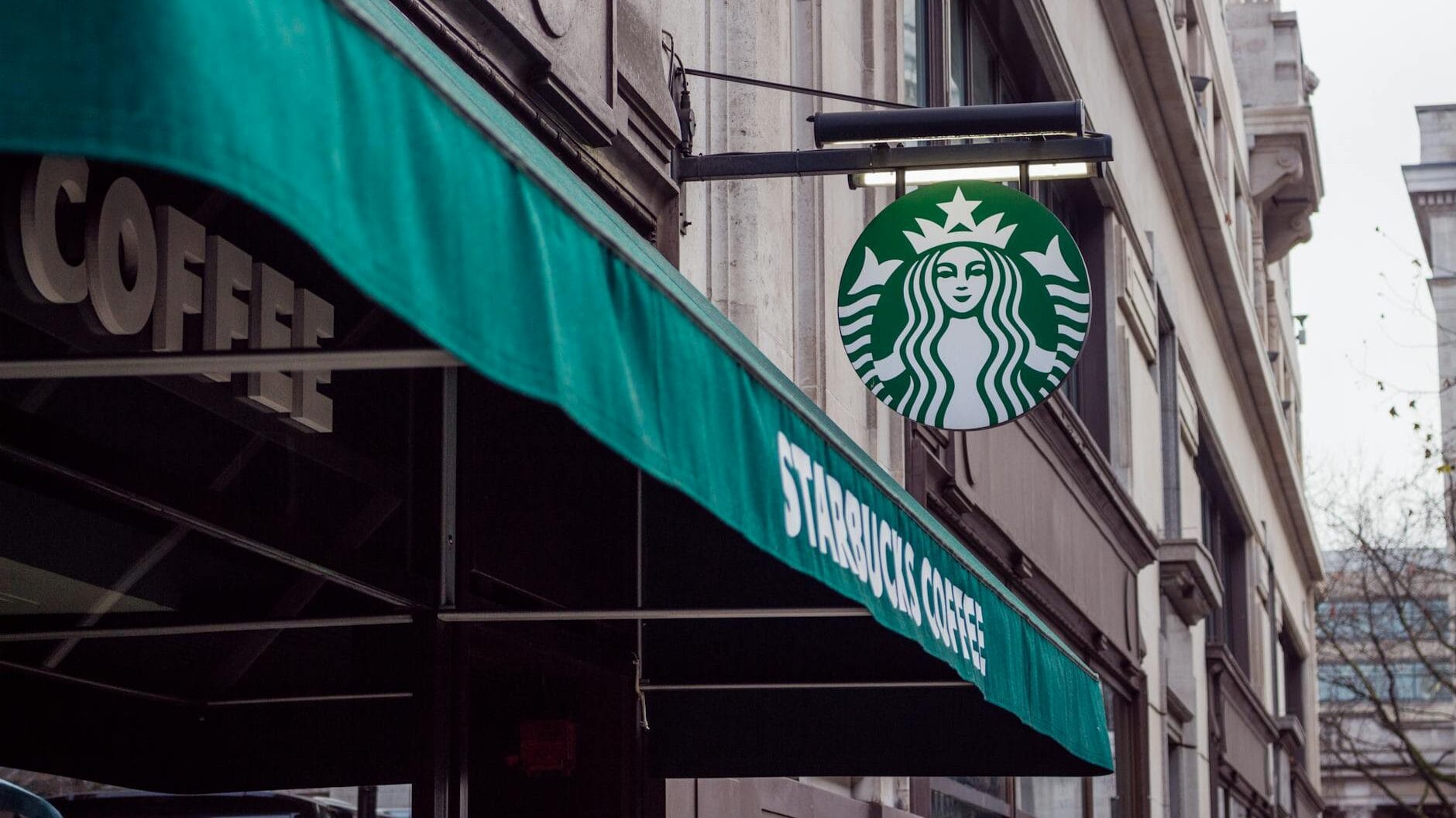 starbucks signboard