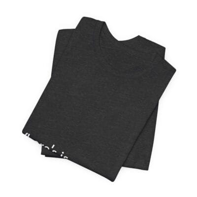 Black T-shirt Coffee Quote Print Jersey Short Sleeve Tee Unisex - Image 5