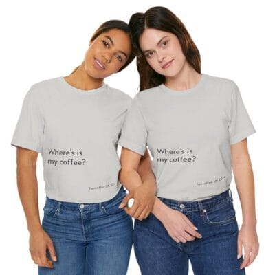 Coffee Quote Print Tshirt Jersey Short Sleeve Tee Unisex - Image 26