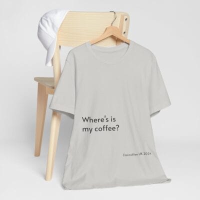 Coffee Quote Print Tshirt Jersey Short Sleeve Tee Unisex - Image 8