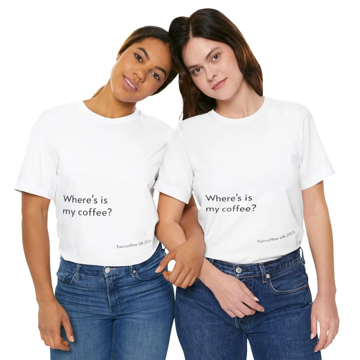 White T-Shirt Coffee Quote Print Jersey Short Sleeve Tee Unisex - Image 26