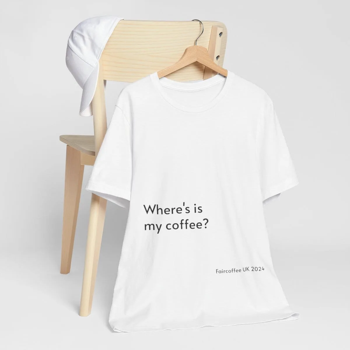 White T-Shirt Coffee Quote Print Jersey Short Sleeve Tee Unisex - Image 8