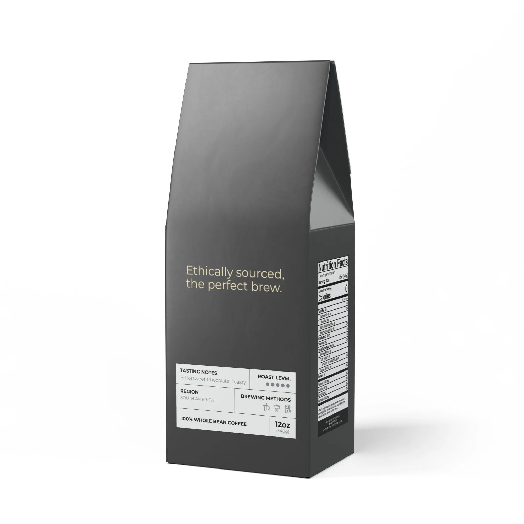 Bitterroot - Coffee Blend - Dark French Roast - Sustainably sourced coffee - B-Corp Certified Suppliers - starbucks alternatives - fair coffee - coffee