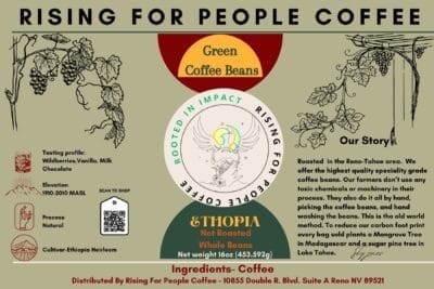 Green Coffee Beans Ethiopia Natural - Image 3