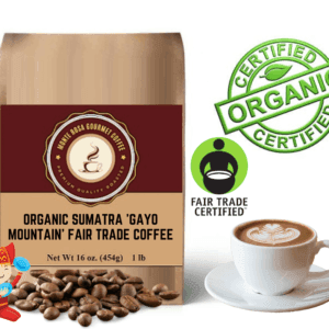 Fair Trade Coffee Organic Sumatra 'Gayo Mountain' 1 L / 5 L