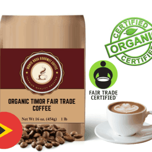 Organic Timor Fair Trade Coffee Beans
