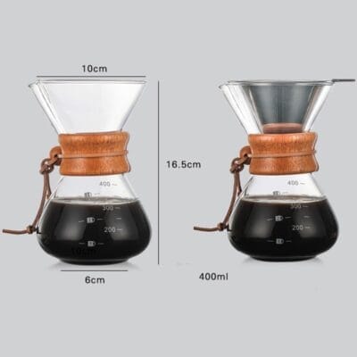 Coffee Machine Manual Glass Filter-Free Drip Coffee Maker - Image 3