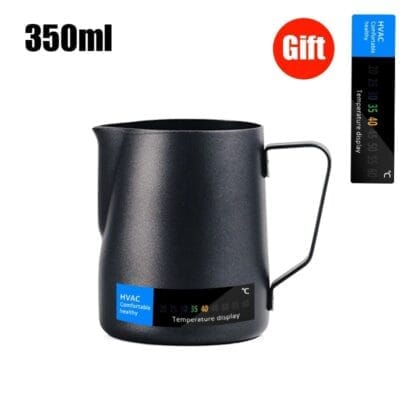 Manual Milk Frother Stainless Steel Cappuccino Coffee Creamer - Image 5