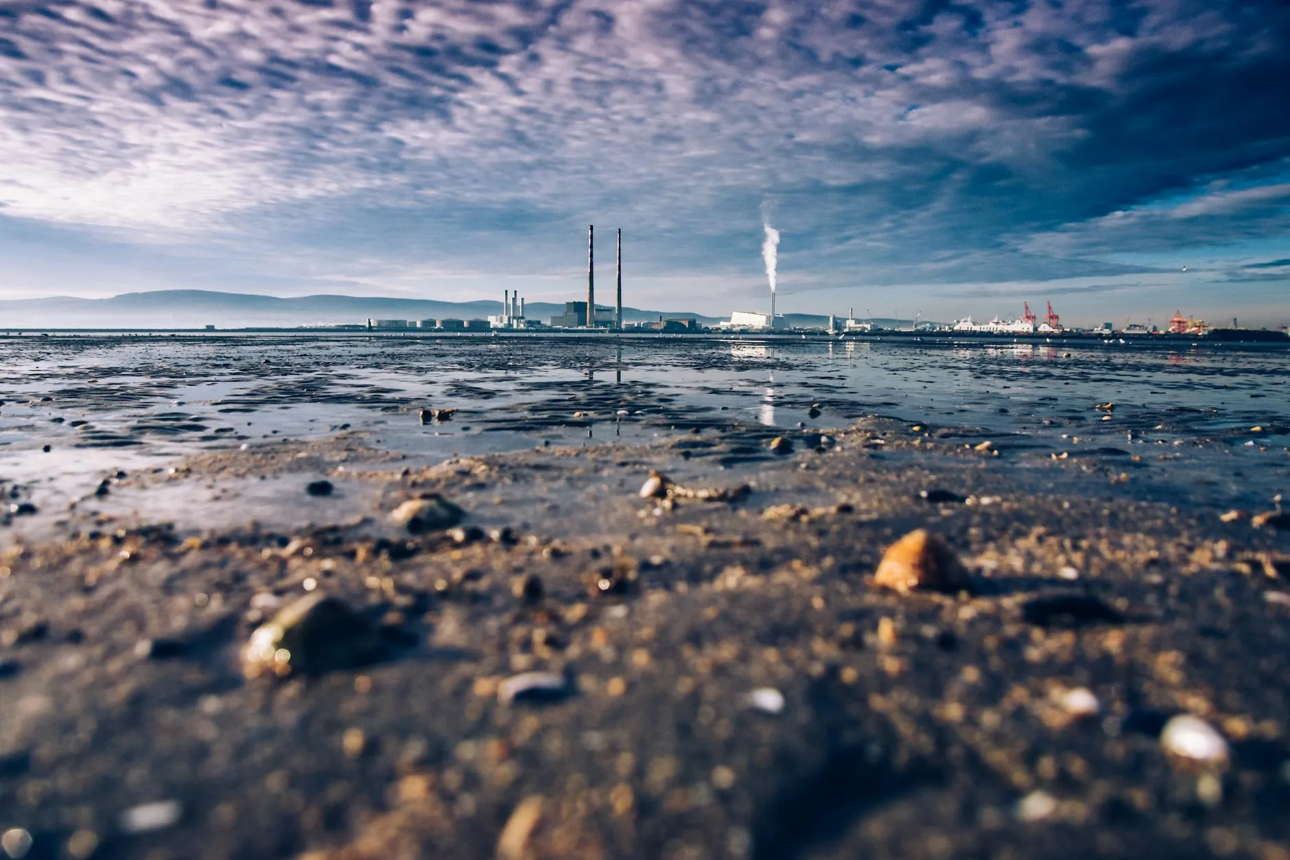 sand near water